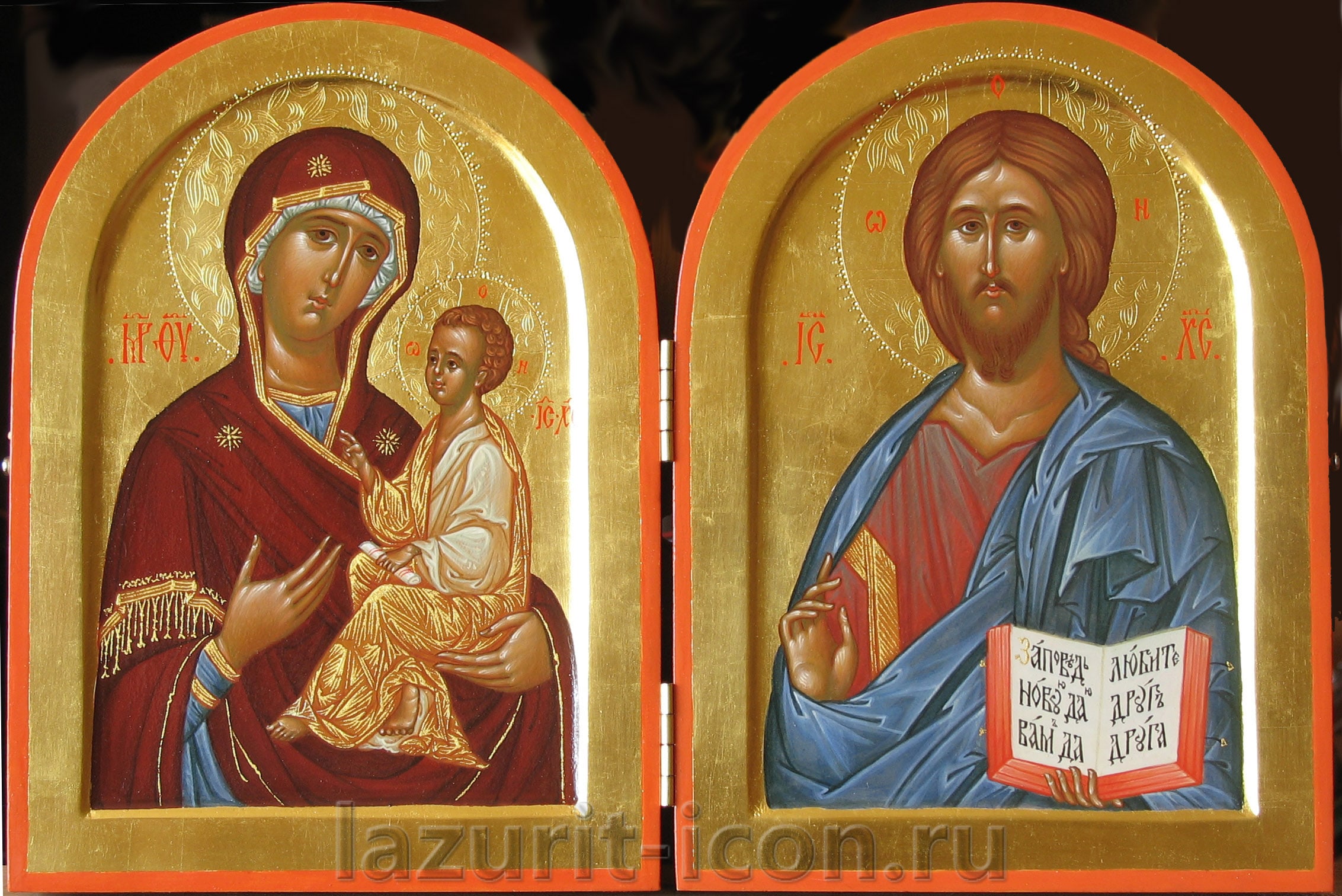 Богоматерь Одигитрия и Господь Вседержитель